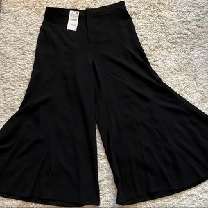 NWT Zara Woman XL High Waisted Wide Leg Pants